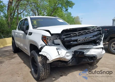 2020 GMC Sierra 1500 4Wd Short Box Elevation from USA, damaged, VIN 3GTU9CED1LG113363